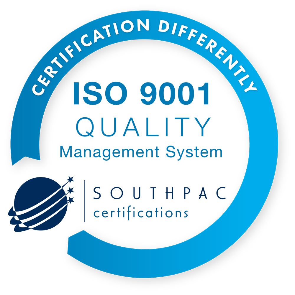 Southpac Certifications Quality 9001